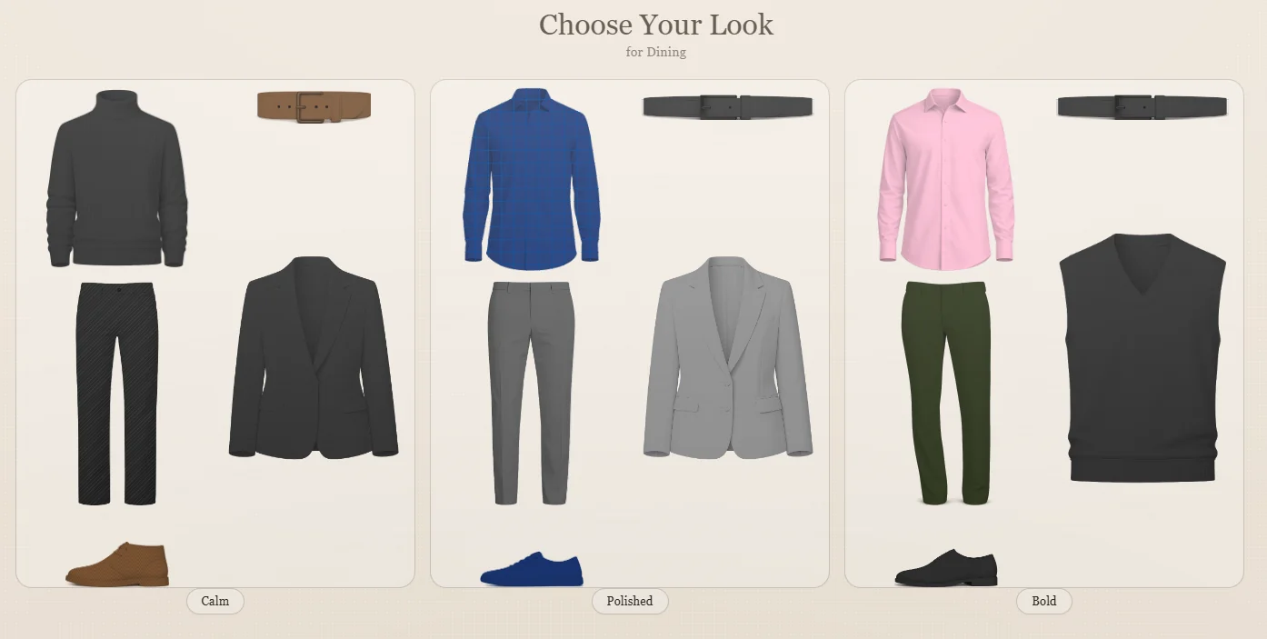 Gli outfit Casual, Curato e Audace in Indosso